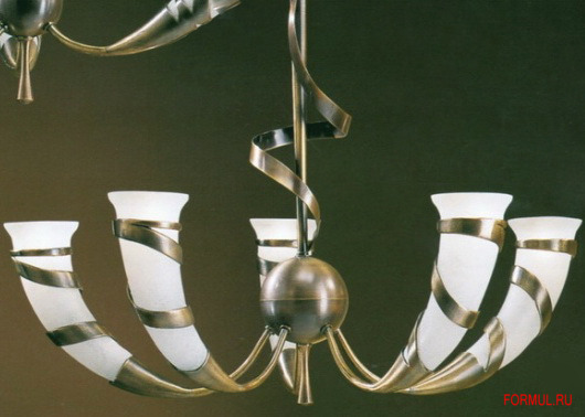 Люстра Possoni Illuminazione 1875/5 BR/ANT